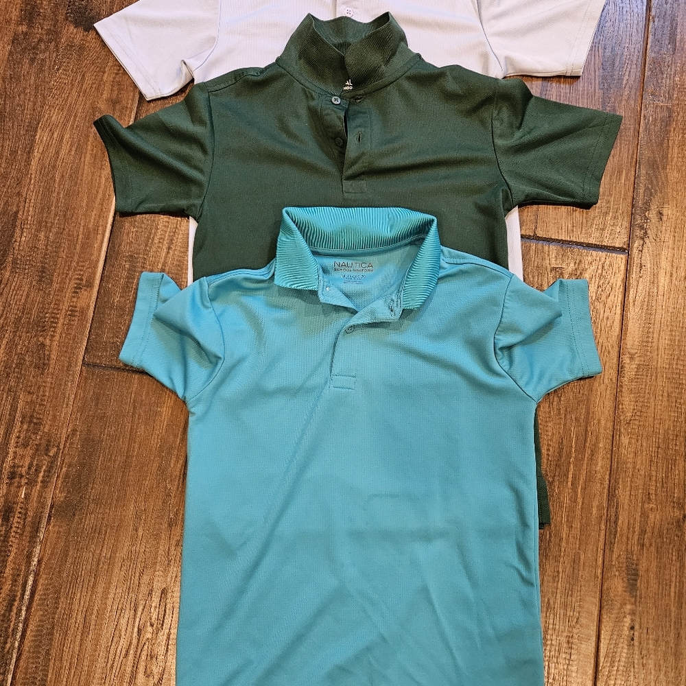 Bundle of 3 Nautica collared shirts